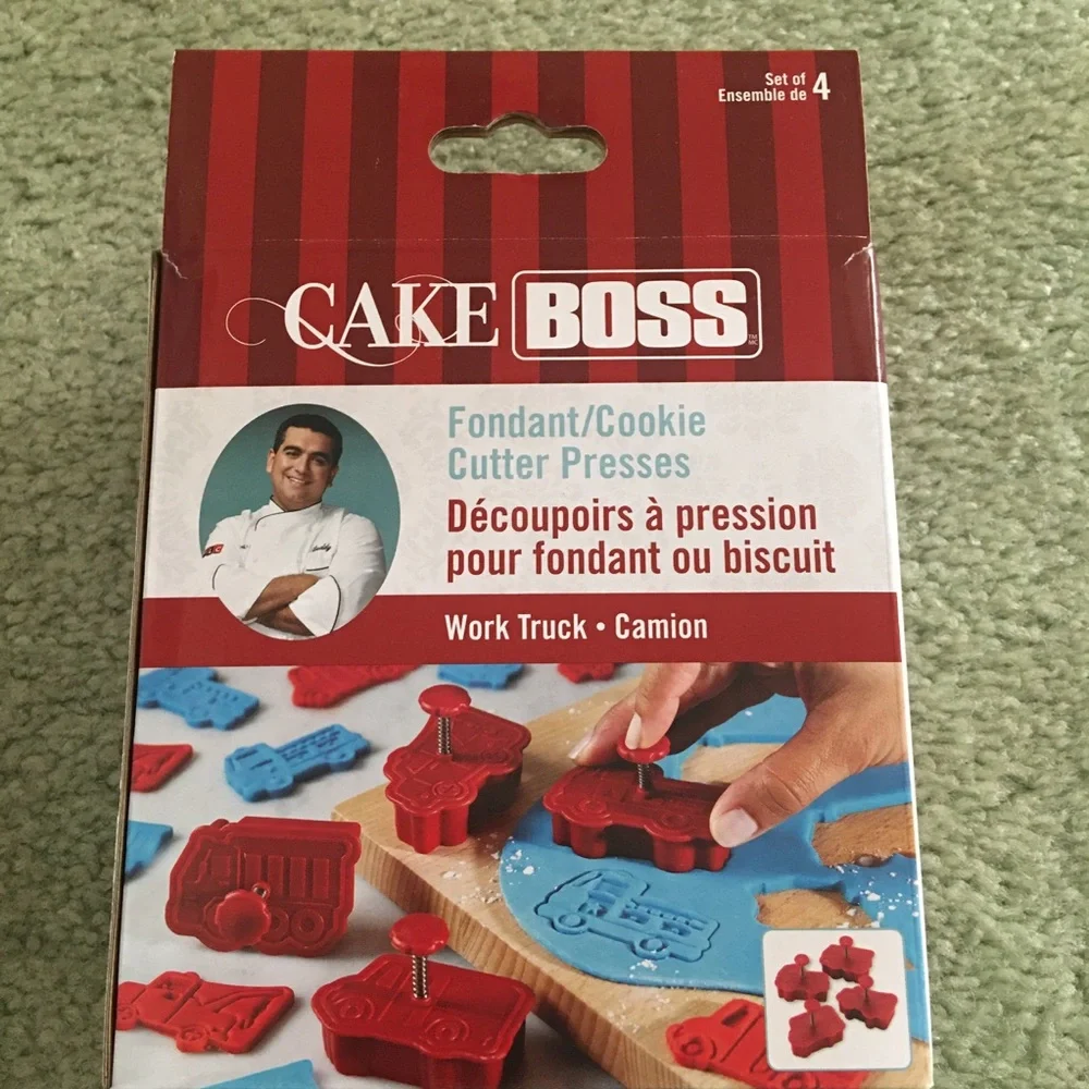 Cake Boss trucks cookie cutter/fondant presses